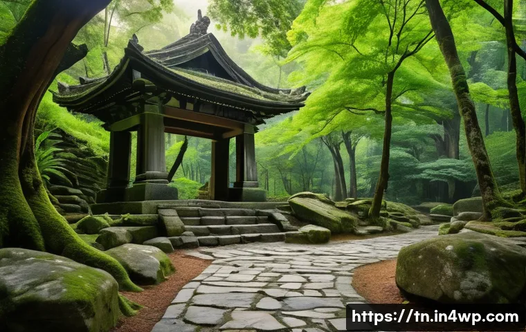 역사적 순례 여행의 토착 민속 - A solo traveler, modestly dressed in comfortable hiking attire with a small backpack, walks along a ...